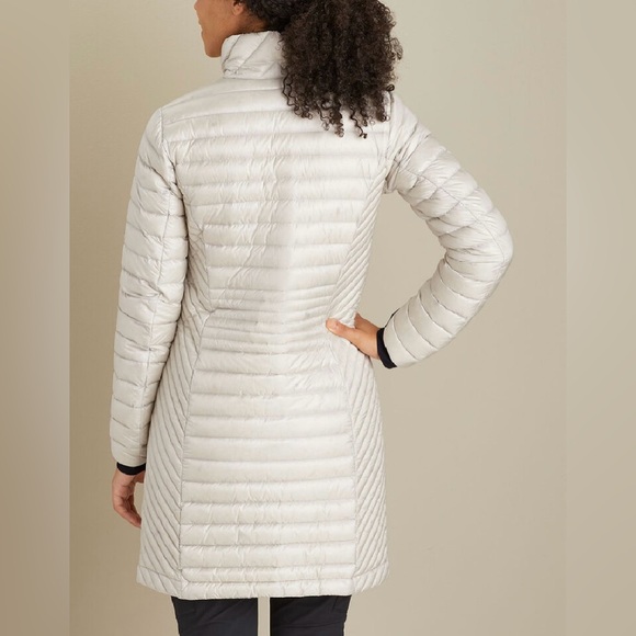 NWT Duluth Trading Co. women’s Down Right Coat, size small, NAVY - Picture 10 of 11